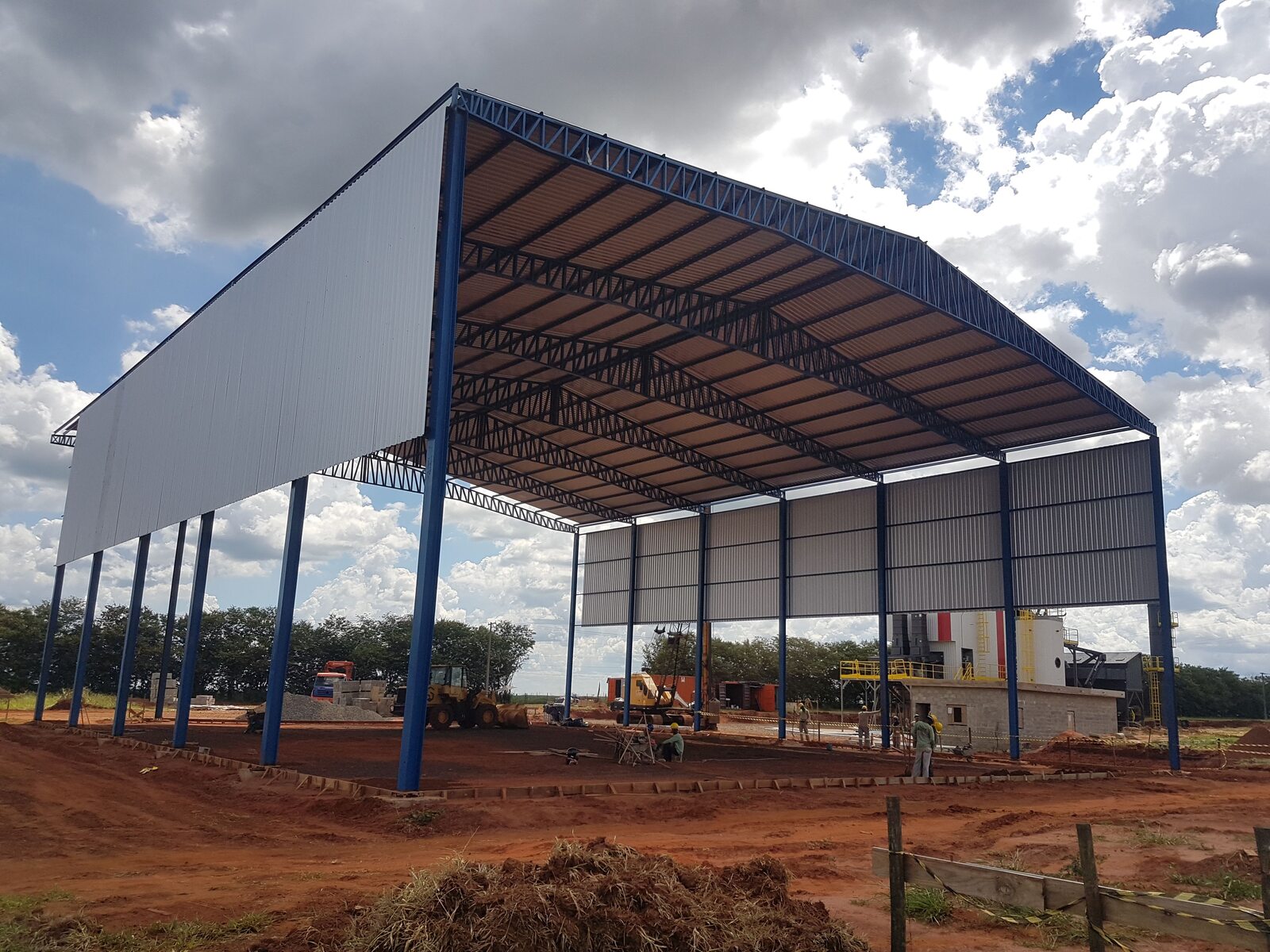 Cervejaria — foto 3 da obra executada pela MRE Construções