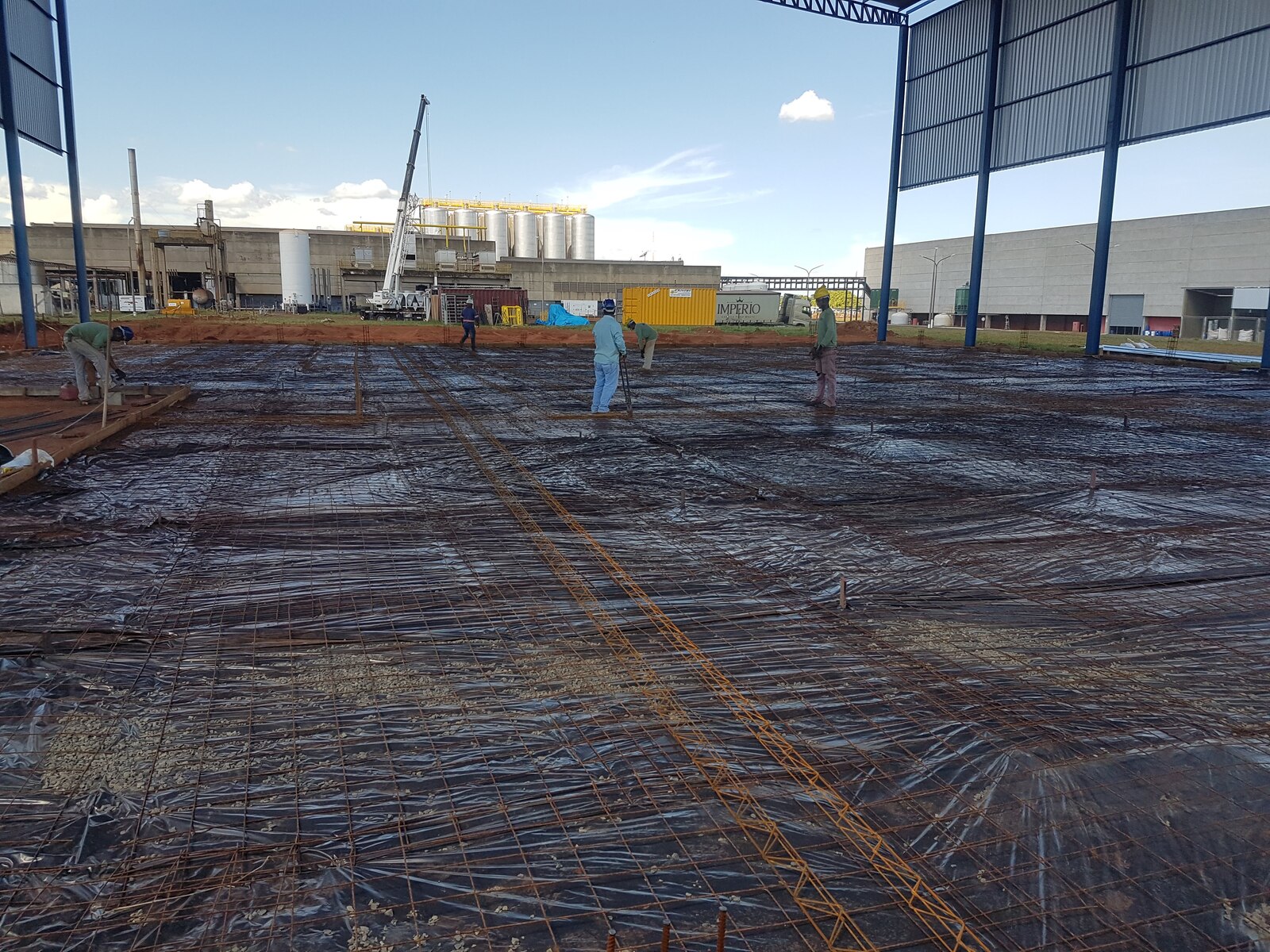 Cervejaria — foto 2 da obra executada pela MRE Construções