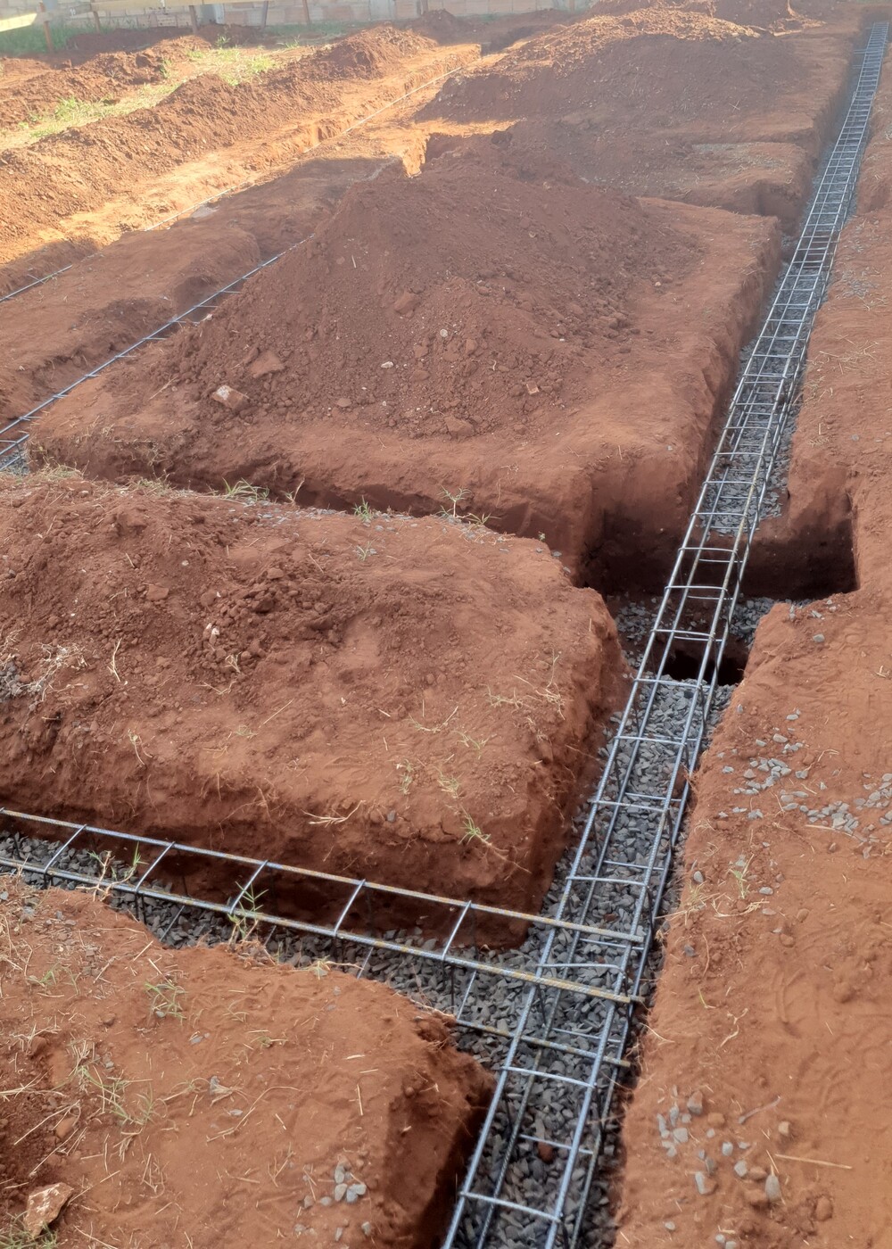 Residência em Execução — foto 1 da obra executada pela MRE Construções
